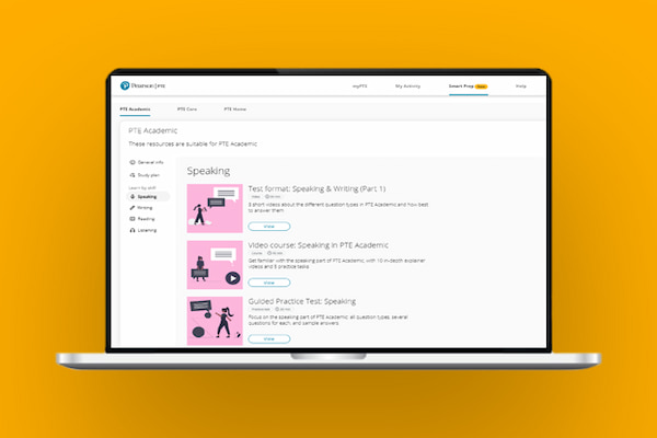 笔记本电脑屏幕显示Smart Prep材料的图片